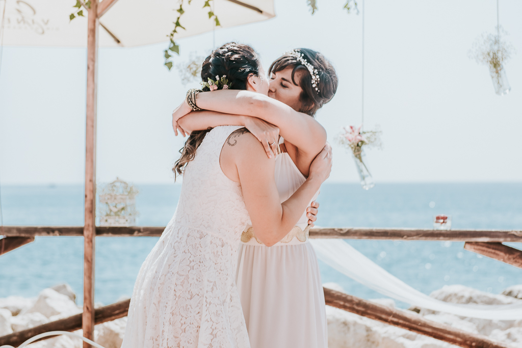 fotografia de boda, boda en Puerto Niza, Málaga, fotógrafos de boda Málaga, Fotografo de bodas Córdoba, Boda mujeres, Boda chicas, Puerto Niza, boda en la playa